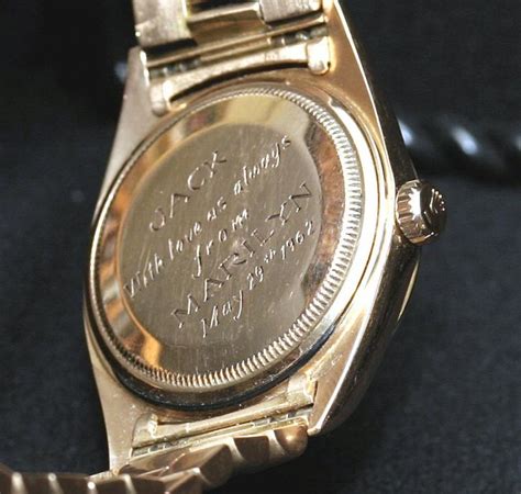 marilyn monroe rolex.